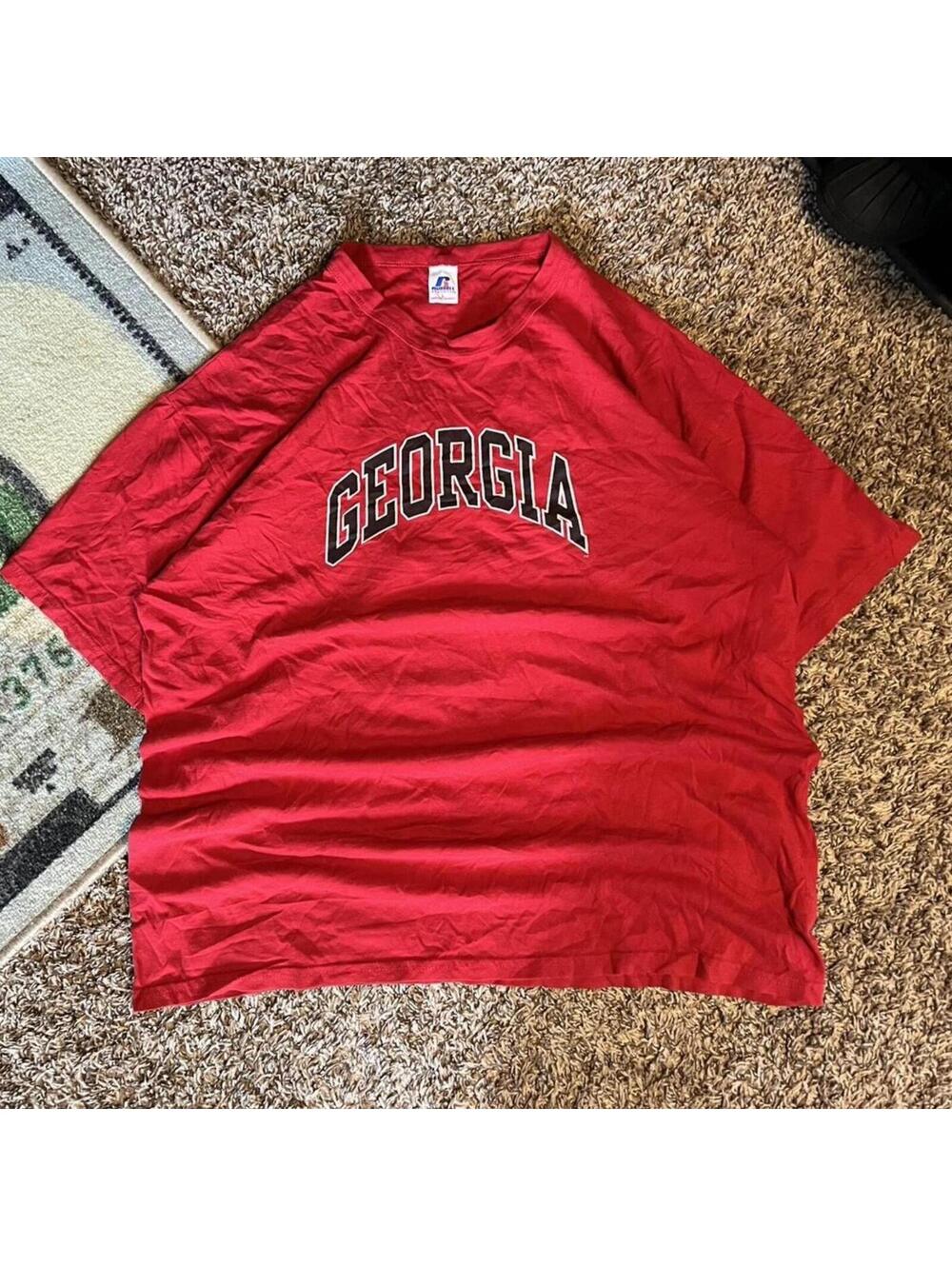 2000s Russell Athletic Georgia Tee